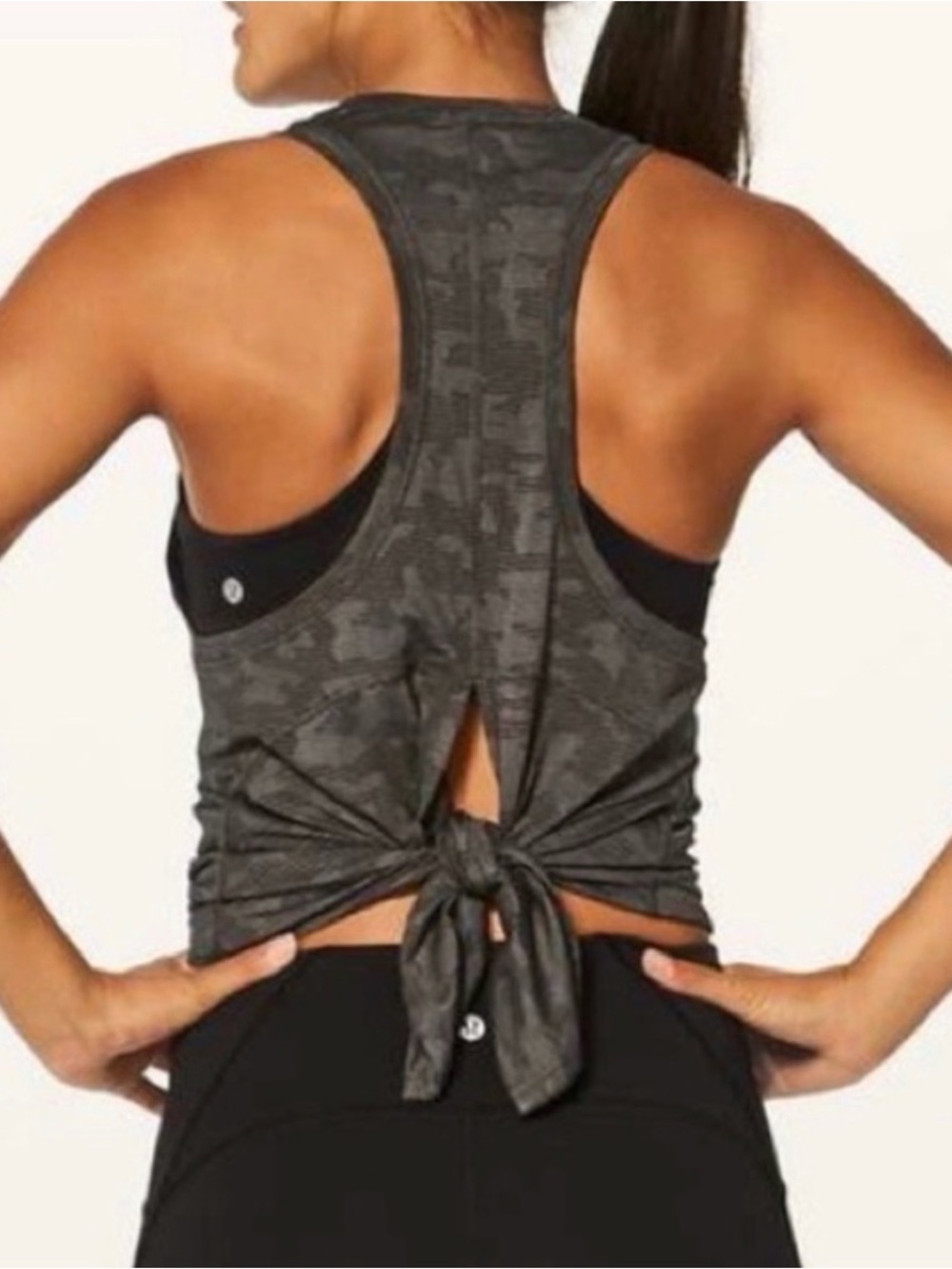 Lululemon Miles Ahead Tank (Camo) Deep Camo.